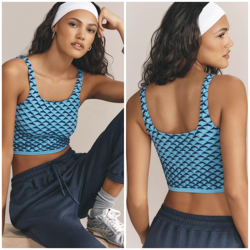 Anthropologie The Hannah Seamless Textured Tank Top